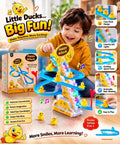 Happy Duck Electric Climbing Slide Track Toy With Lights & Music _Age 3+