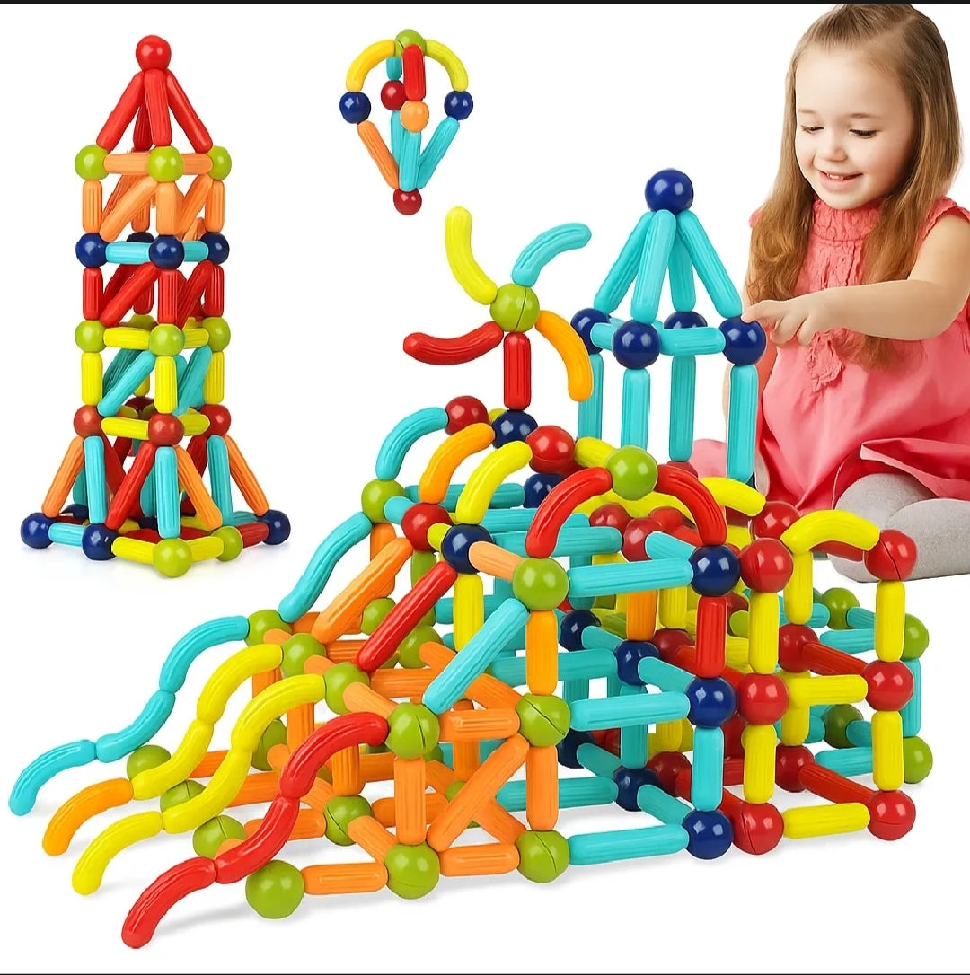 Magnetic Construction Set | Creative Learning Toy